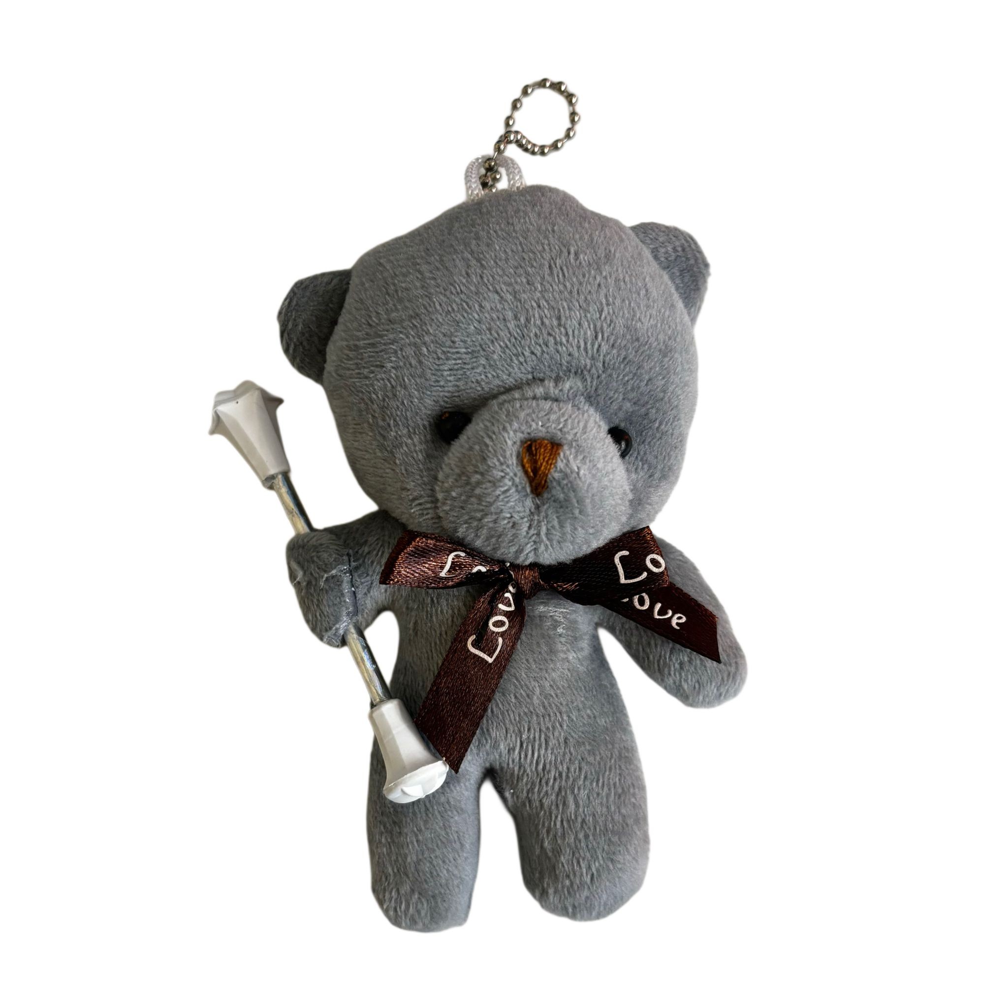 Peluche Baton Twirling Oso Gris